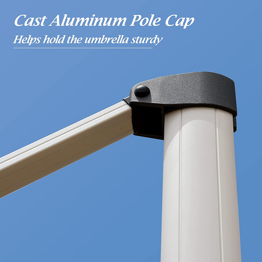 🔥Order today and enjoy Special discounts🔥- Outdoor Solar LED Cantilever Patio Umbrella